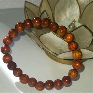 **3 for $15** MIX 3 / Brown precious wood Bead Bracelet